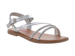 Sandalias Tropicana Color Plata para Niña
