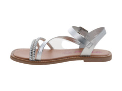Sandalias Tropicana Color Plata para Niña