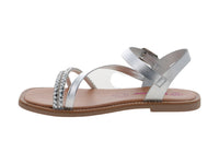 Sandalias Tropicana Color Plata para Niña