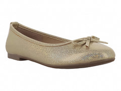 Zapatos Planos Tropicana Oro para Niña
