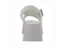 Sandalias Senties Plataforma Color Latte para Mujer