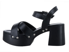 Sandalias Senties Negro para Mujer