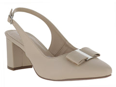Zapatos de Tacón Lady Paulina Color Avena para Mujer