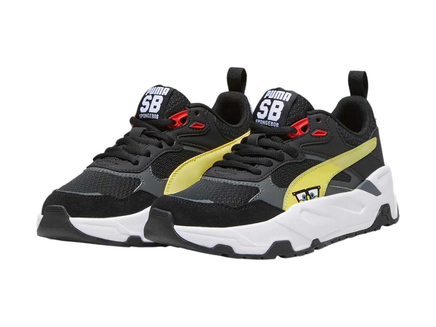 Tenis Puma Trainity Spongebob Jr 393899 Para Niño