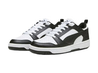 Tenis PUMA Rebound V6 Low Blanco y Negro para Hombre