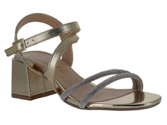 Sandalias Clasben Oro para Mujer