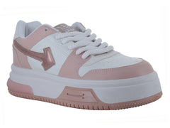 Tenis Clasben Amazon Rosa Oro para Mujer