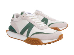 Tenis Lacoste L-Spin Deluxe Blanco y Verde para Mujer