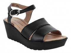Sandalias Clinton Negro para Mujer