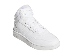 Tenis Adidas Hoops 3.0 Mid Blancos para Mujer