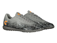 Tenis de Fútbol Charly Gris y Naranja para Hombre