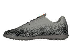 Tenis de Fútbol Charly Gris y Naranja para Hombre
