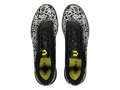 Tenis de Fútbol Charly Negro Blanco Amarillo para Hombre