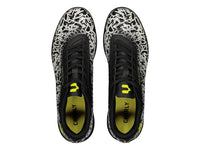 Tenis de Fútbol Charly Negro Blanco Amarillo para Hombre