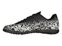 Tenis de Fútbol Charly Negro Blanco Amarillo para Hombre