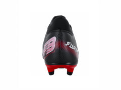 Tenis de Fútbol Furia 1515 Negro con Rojo para Niño