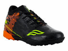 Tenis de Fútbol FURIA Negro-Naranja para Niño