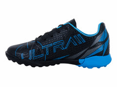 Tenis de Fútbol Furia Negro y Azul para Niño