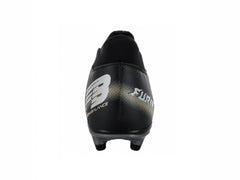Tenis de Fútbol Furia 1515 Negro Plata y Oro para Niño