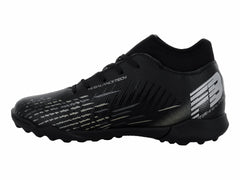 Tenis de Fútbol Furia 1515 Negro Plata Oro para Niño