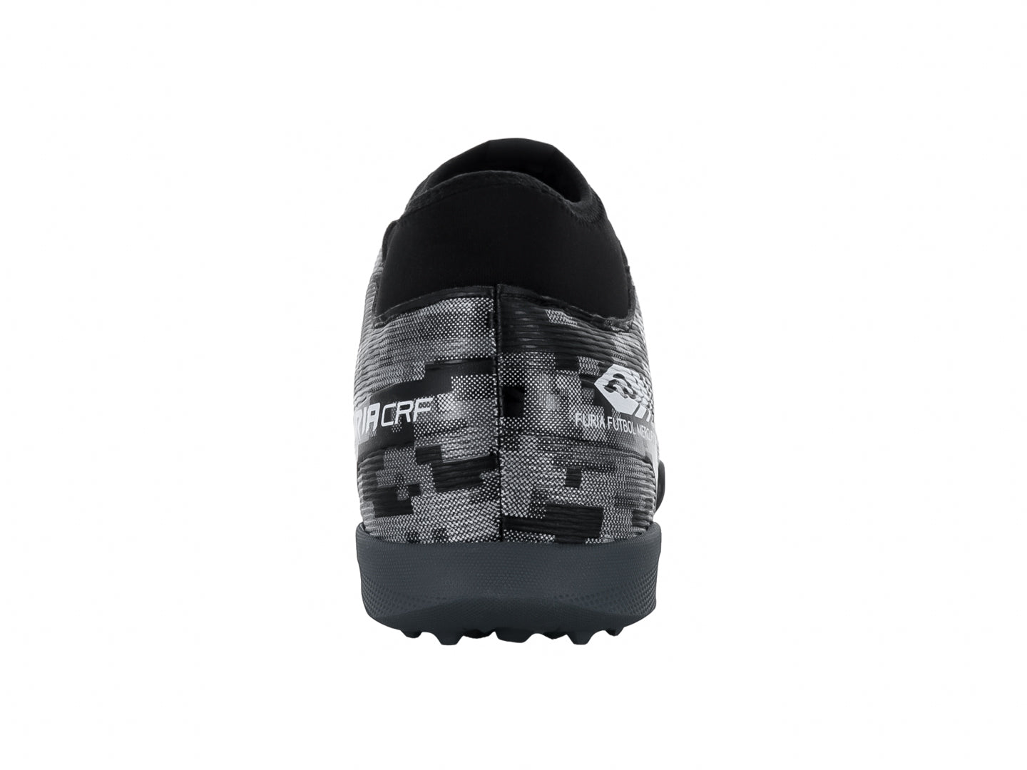Tenis de Fútbol Furia Negro Plata para Hombre