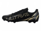 Tenis de Fútbol Furia 1023 Negro con Oro para Hombre