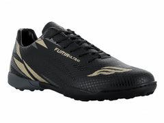 Tenis de Fútbol FURIA Negro-Oro para Hombre