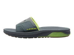Sandalias Quiksilver Mathodic Recovery Slide Gris para Hombre