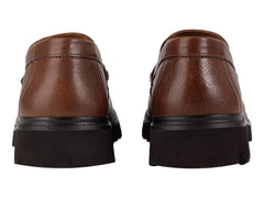 Zapatos Mocasines Brantano Color Caoba para Hombre