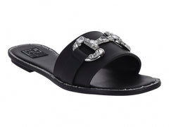 Sandalias Luna Rosa Negro para Mujer