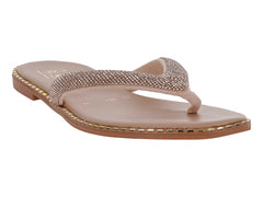 Sandalias Luna Rosa Oro Rosado para Mujer