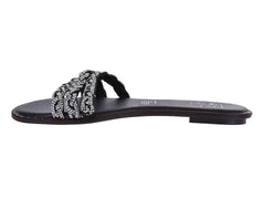 Sandalias Luna Rosa Negro para Mujer