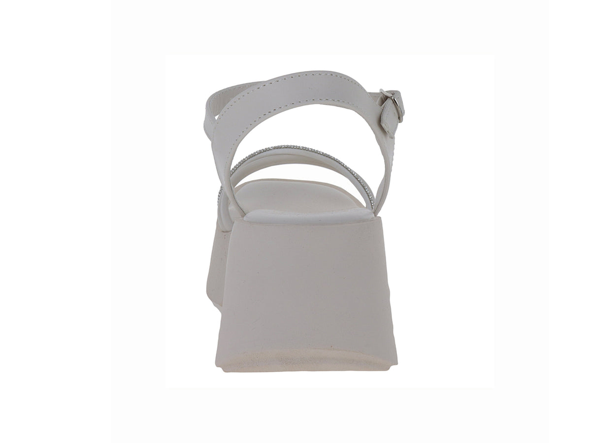 Sandalias Luna Rosa Plataforma Color Latte para Mujer