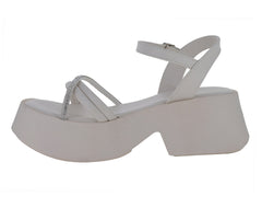 Sandalias Luna Rosa Plataforma Color Latte para Mujer