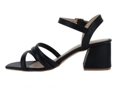 Sandalias Luna Rosa Negro para Mujer