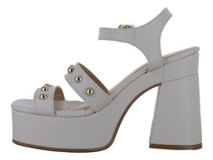 Sandalias Luna Rosa Color Latte para Mujer