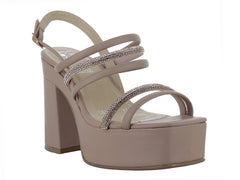 Sandalias Luna Rosa Color Maquillaje para Mujer
