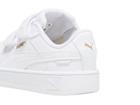 Tenis PUMA Carina Street V Blanco y Oro para Niña