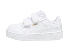 Tenis PUMA Carina Street V Blanco y Oro para Niña