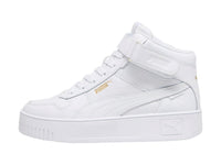 Tenis PUMA Carina Street Mid Blancos y Oro para Mujer
