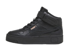 Tenis PUMA Carina Street Mid Negro y Oro para Mujer