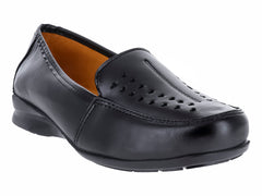 Zapatos Planos Luna Rosa Negro para Mujer
