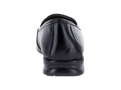 Zapatos Planos Luna Rosa Negro para Mujer
