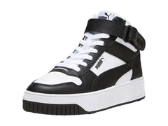 Tenis PUMA Carina Street Mid Blancos y Negros para Mujer