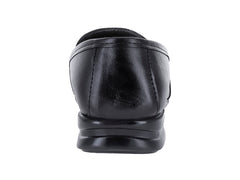 Zapatos Planos de Piel Negros Luna Rosa para Mujer