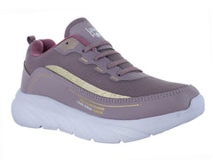 Tenis Andrax Morado y Dorado para Mujer