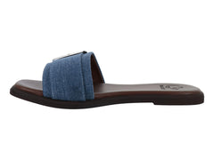 Sandalias Nomadas Mezclilla Color Cielo para Mujer