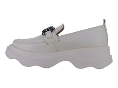 Zapatos Loafer Mutante Latte para Mujer