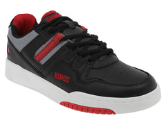 Tenis K-Swiss Match Rival Negro Rojo Gris para Hombre