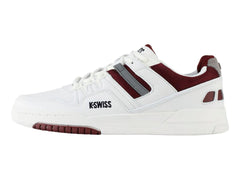Tenis K-Swiss Match Rival Blanco con Vino para Hombre